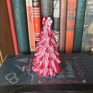 Whimsical Whoville Candy Cane Christmas Tree Ornament